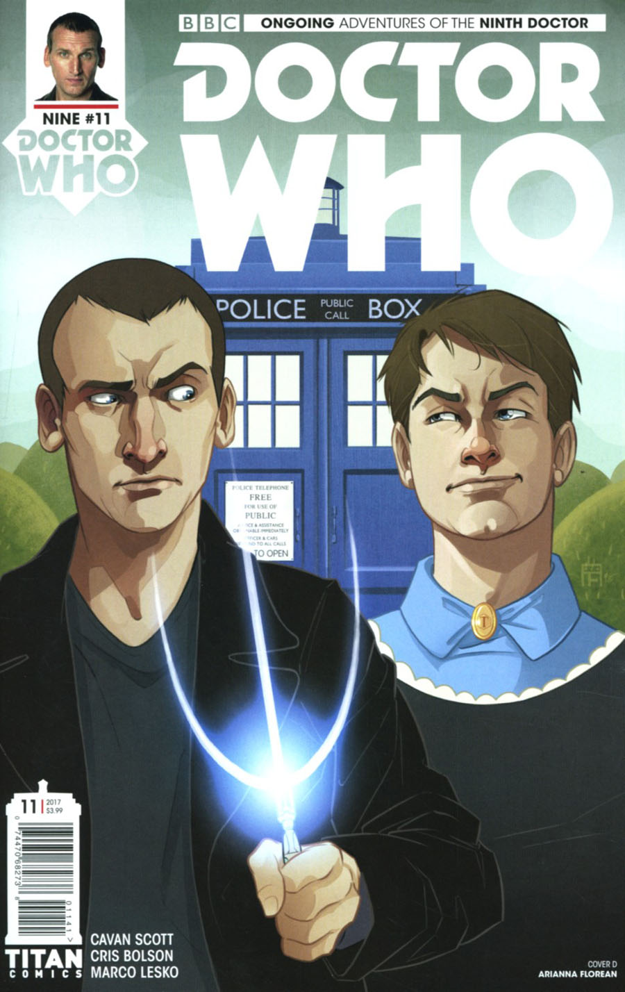 Doctor Who 9th Doctor Vol 2 #11 Cover D Variant Arianna Florean Cover