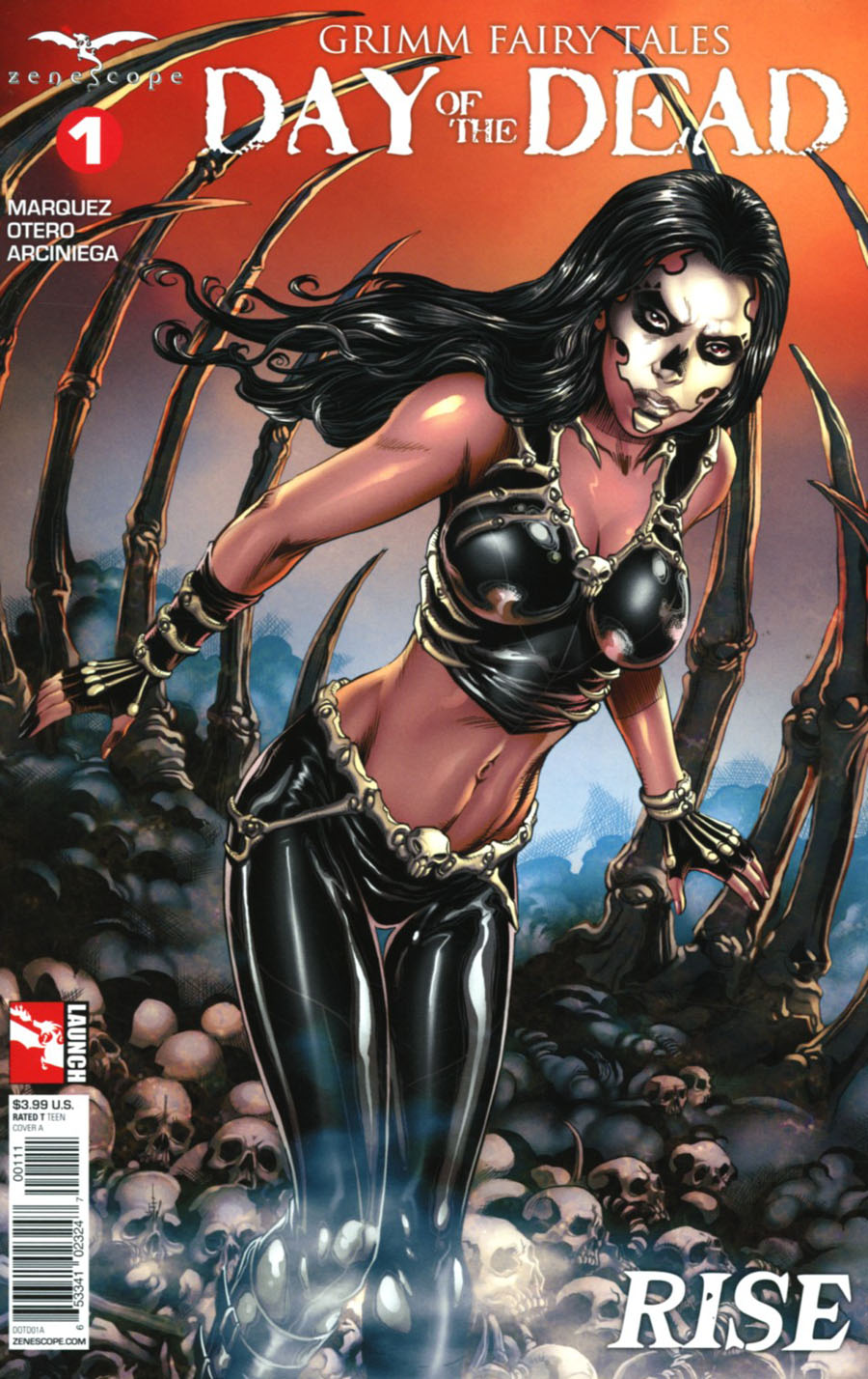 Grimm Fairy Tales Presents Day Of The Dead #1 Cover A Allan Otero