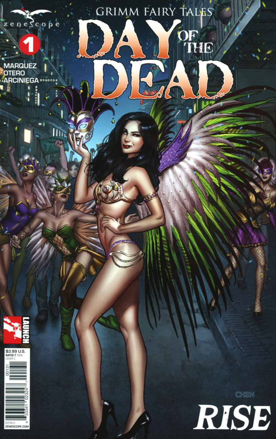 Grimm Fairy Tales Presents Day Of The Dead #1 Cover C Sean Chen