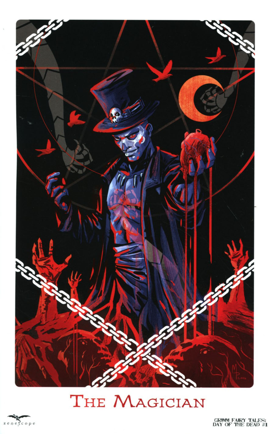Grimm Fairy Tales Presents Day Of The Dead #1 Cover D Manuel Preitano