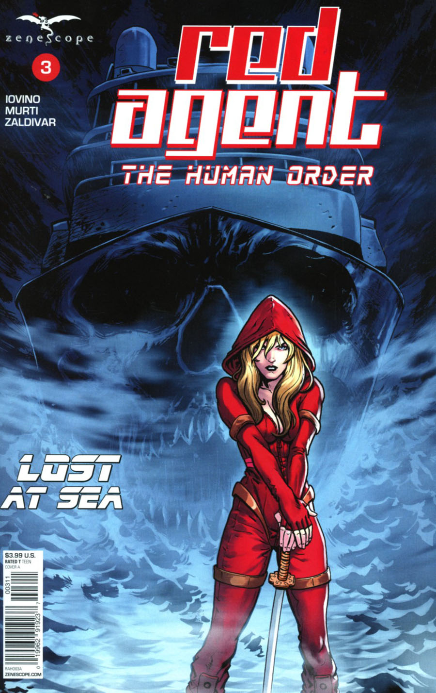 Grimm Fairy Tales Presents Red Agent Human Order #3 Cover A Sami Kivela