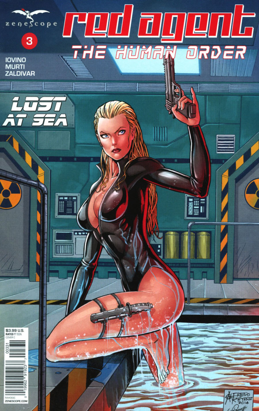 Grimm Fairy Tales Presents Red Agent Human Order #3 Cover C Alfredo Reyes