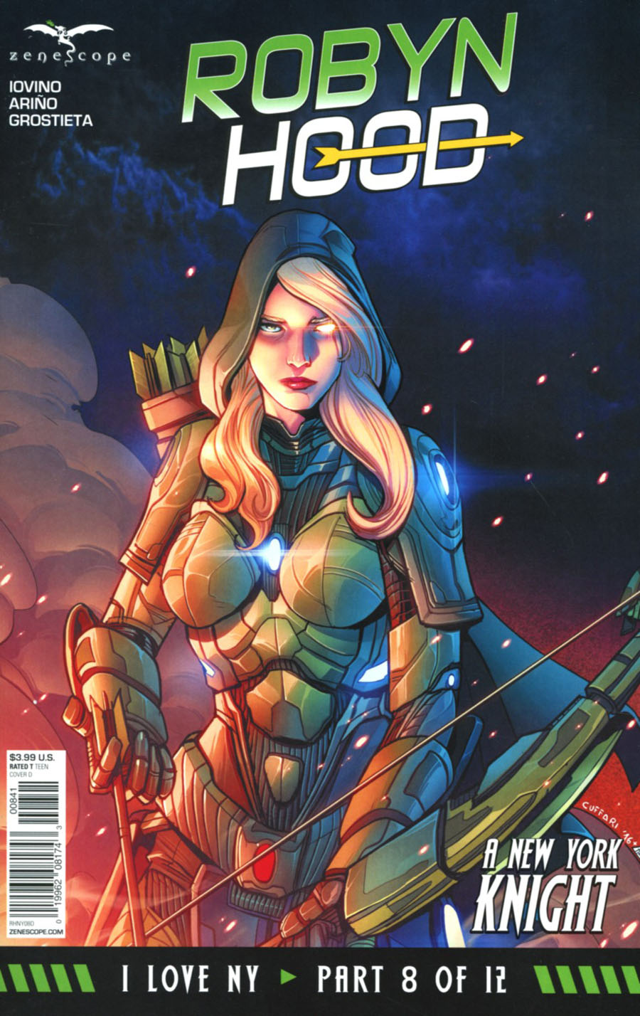 Grimm Fairy Tales Presents Robyn Hood I Love NY #8 Cover D Salvatore Cuffari