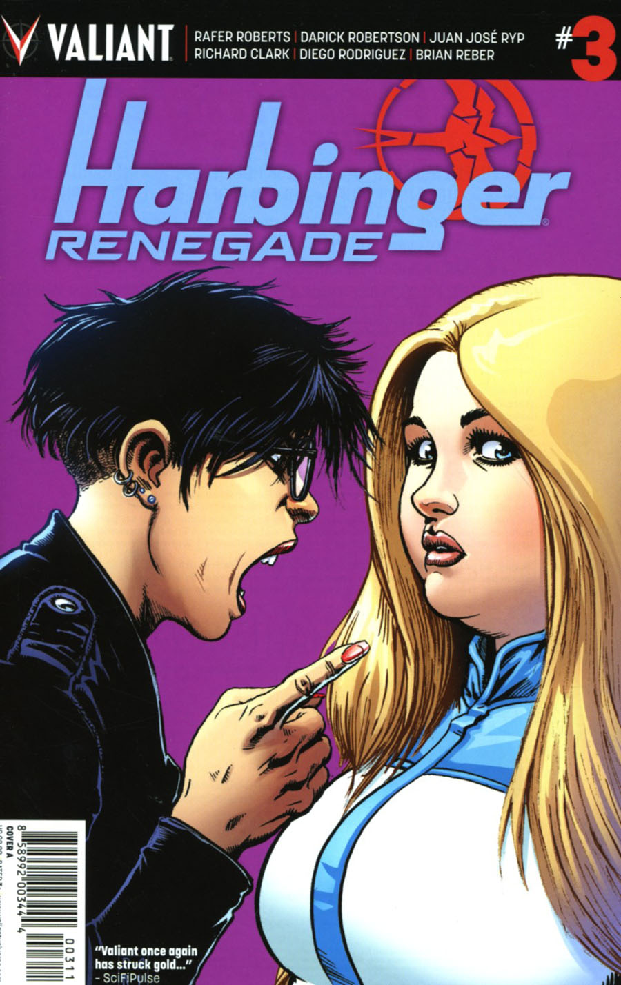 Harbinger Renegade #3 Cover A Regular Darick Robertson Cover