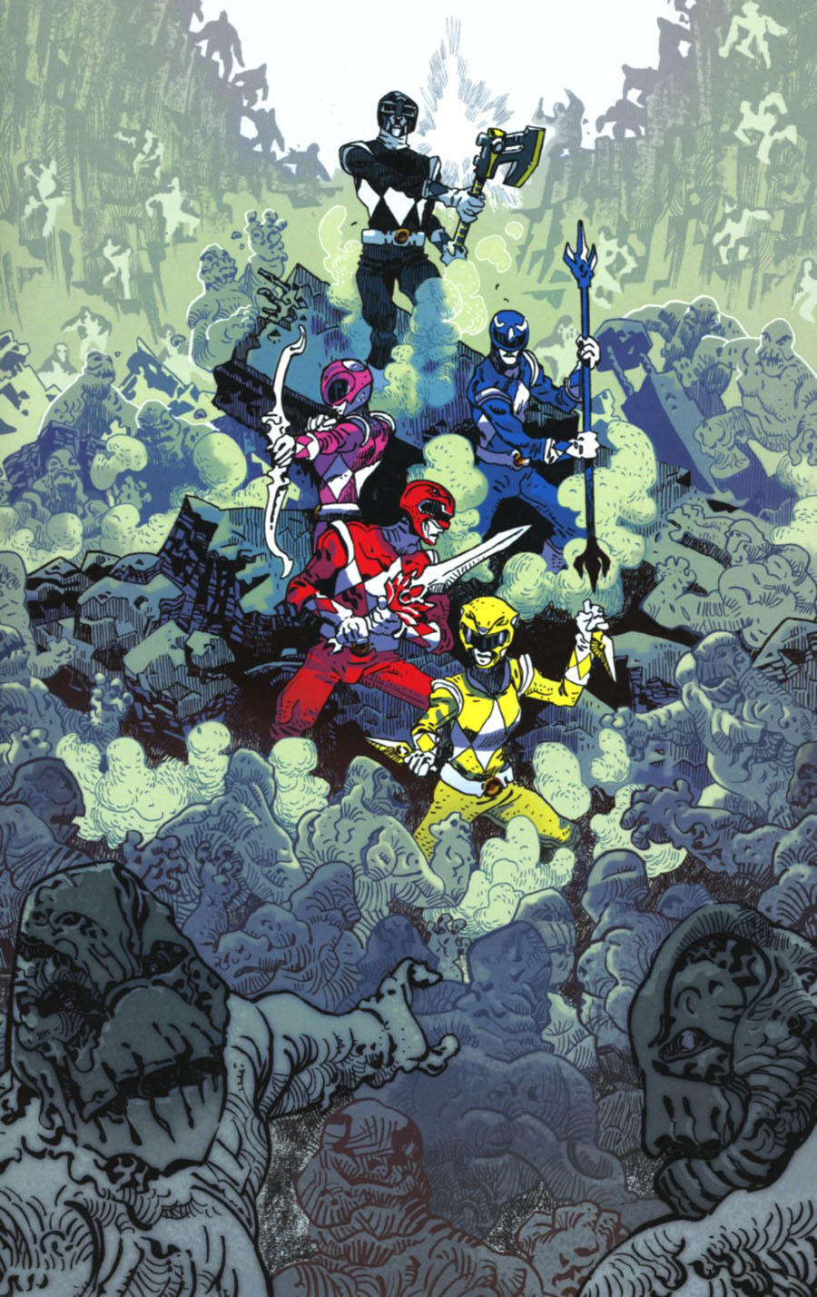 Mighty Morphin Power Rangers (BOOM Studios) #11 Cover C Variant Artyom Trakhanov Villain Cover