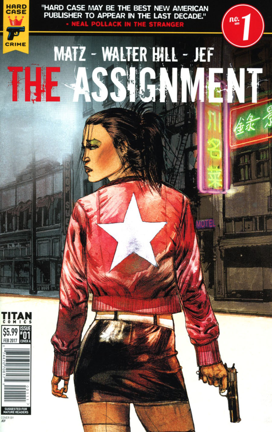 Hard Case Crime Assignment #1 Cover A Regular Jef Cover