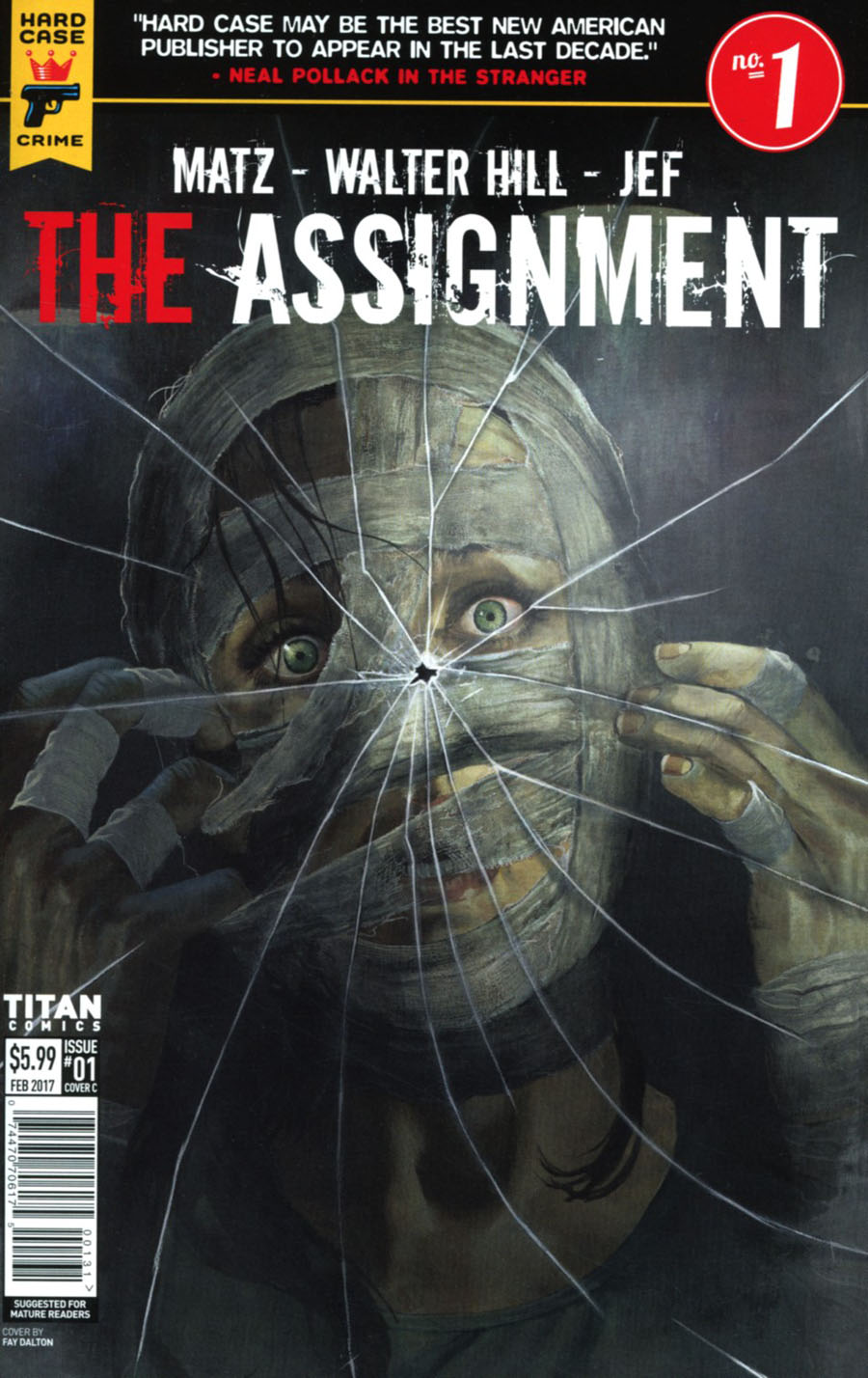 Hard Case Crime Assignment #1 Cover C Variant Fay Dalton Cover