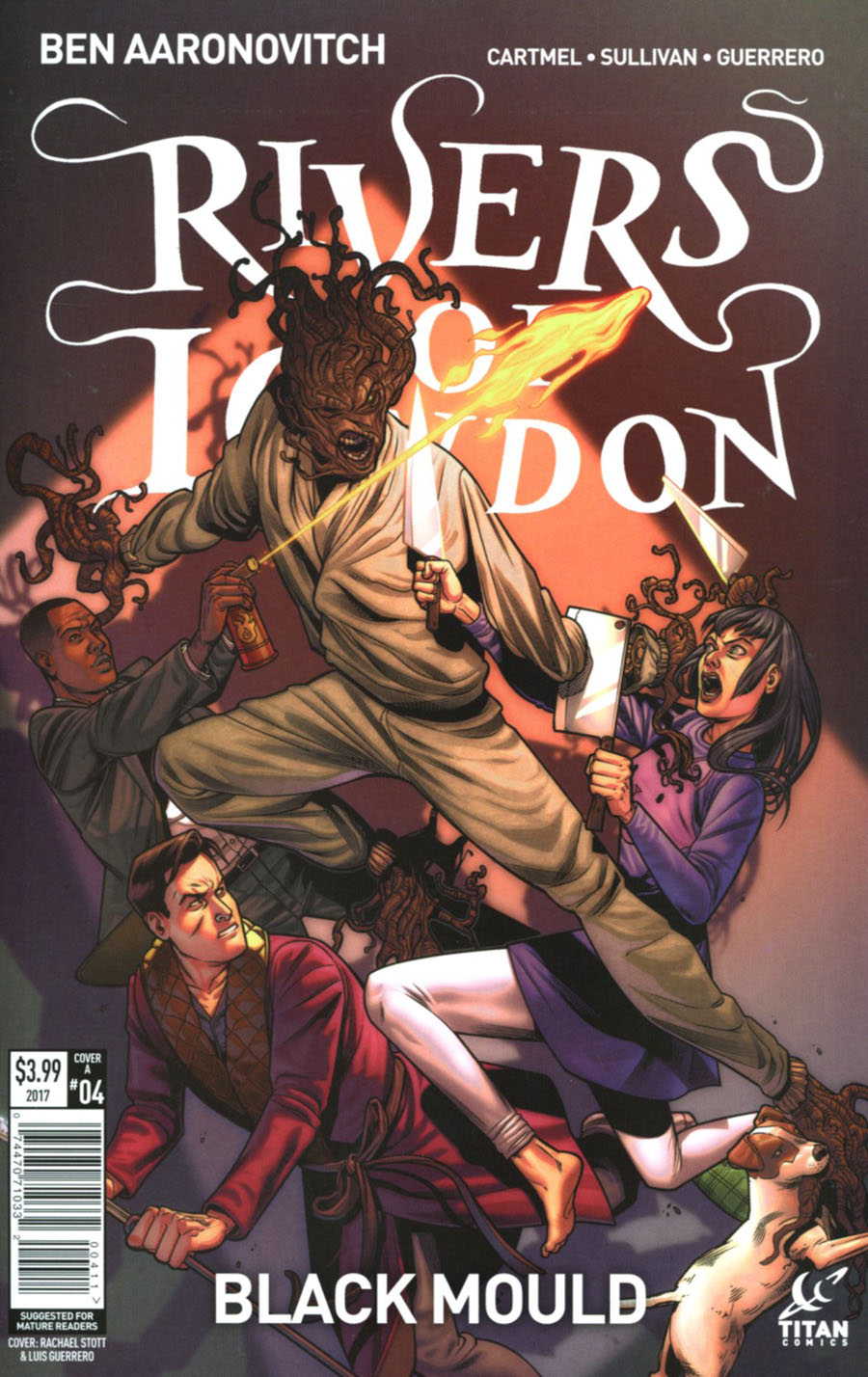 Rivers Of London Black Mould #4 Cover A Regular Rachael Stott Cover