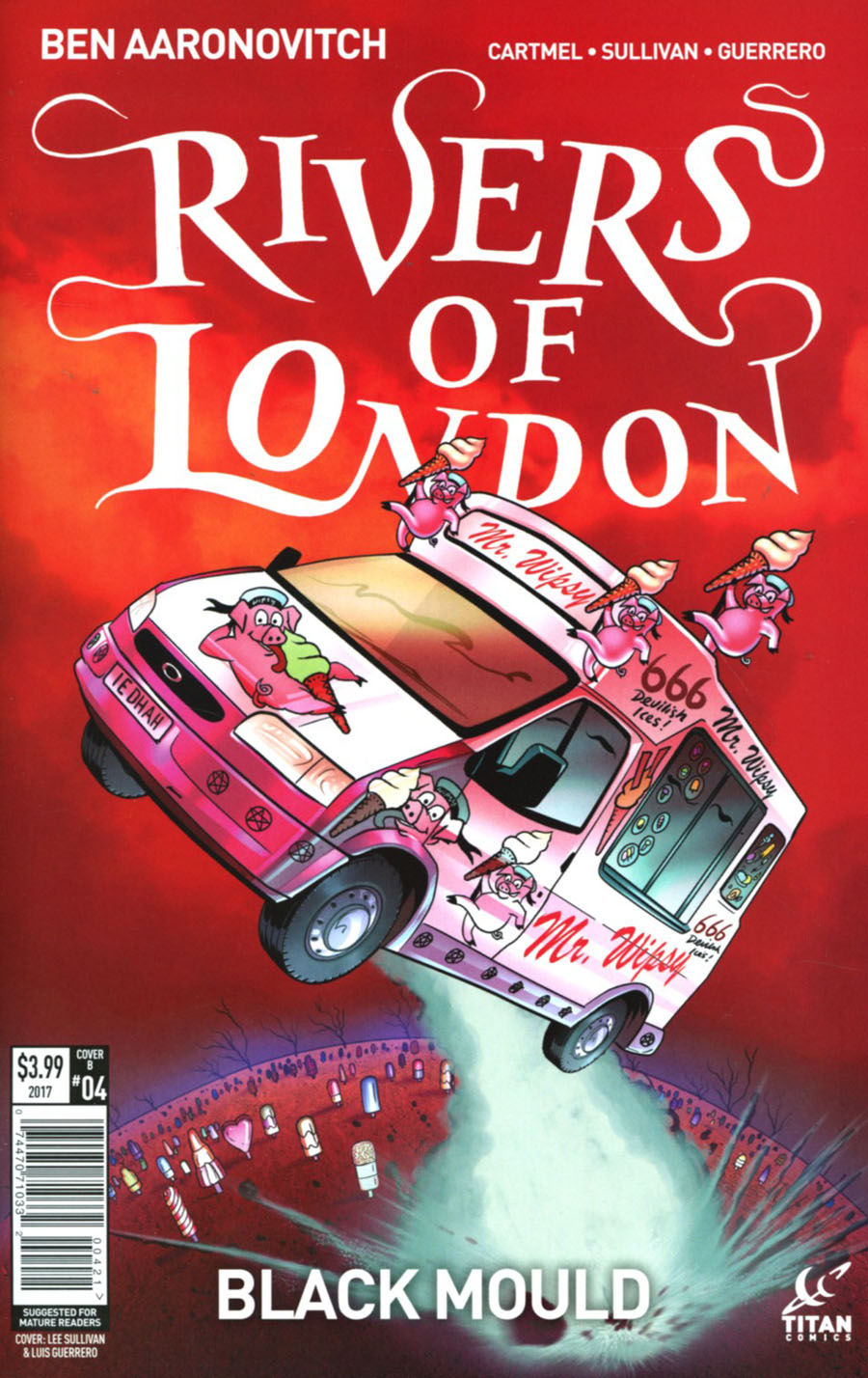 Rivers Of London Black Mould #4 Cover B Variant Lee Sullivan & Luis Guerro Cover