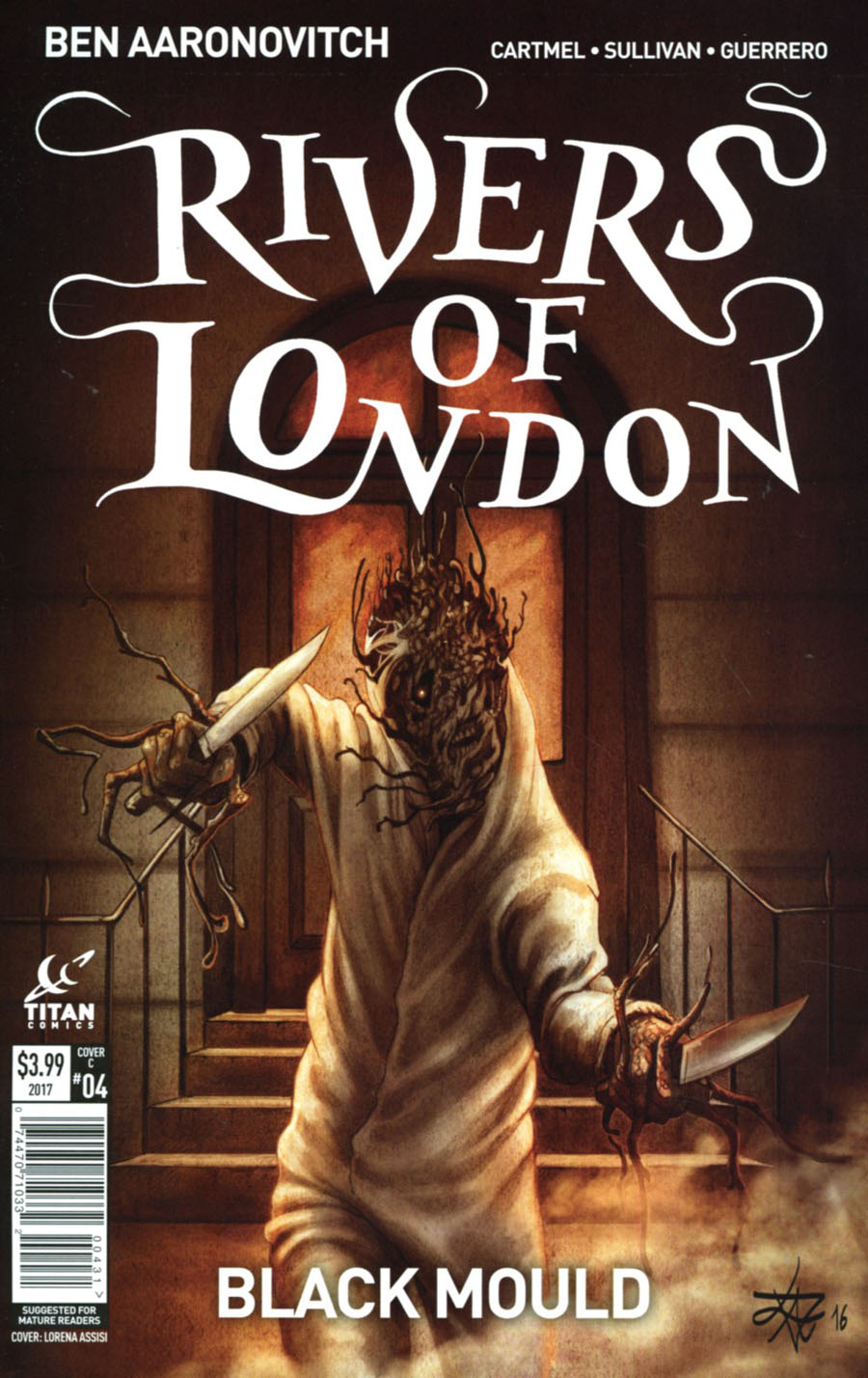 Rivers Of London Black Mould #4 Cover C Variant Lorena Assisi Cover