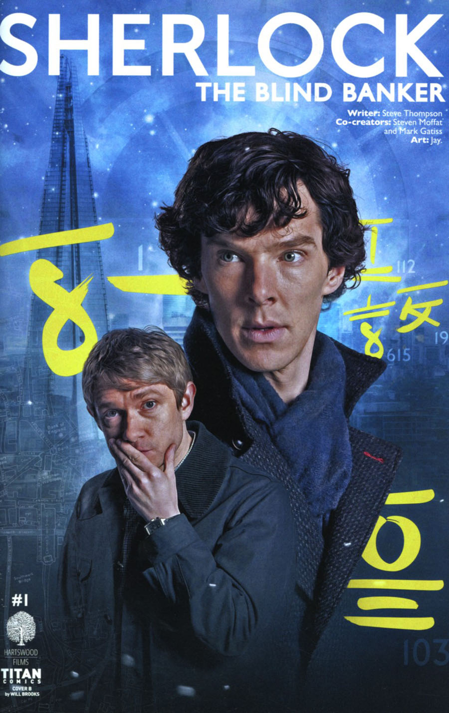 Sherlock Blind Banker #1 Cover B Variant Photo Cover