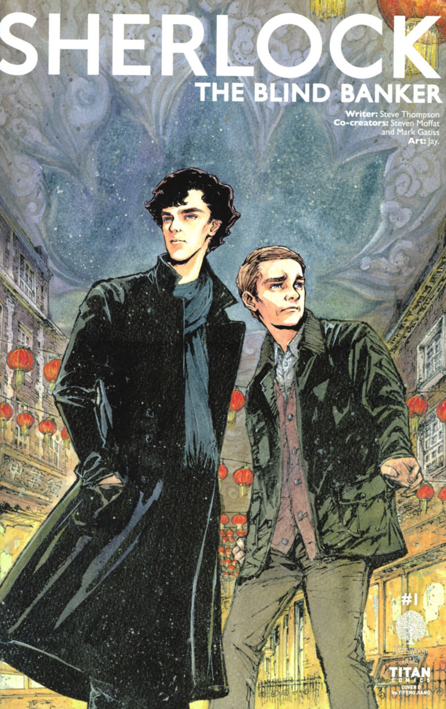 Sherlock Blind Banker #1 Cover D Variant Yifeng Jiang Cover
