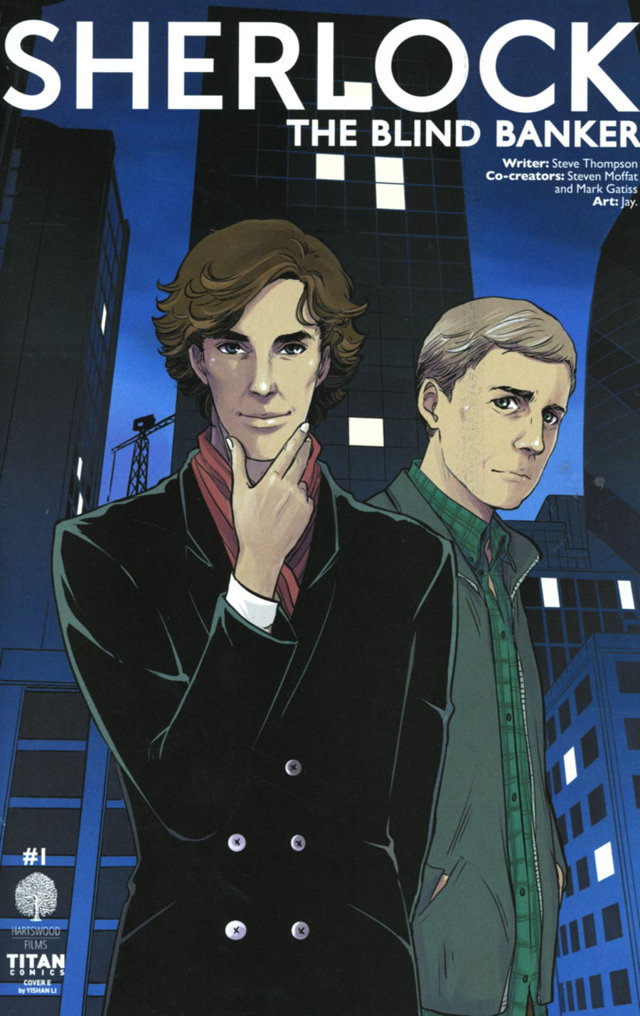 Sherlock Blind Banker #1 Cover E Variant Yishan Li Cover