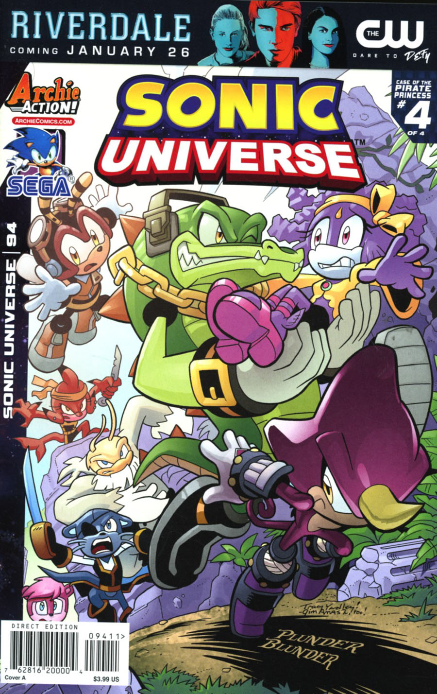 Sonic Universe #94 Cover A Regular Tracy Yardley Cover