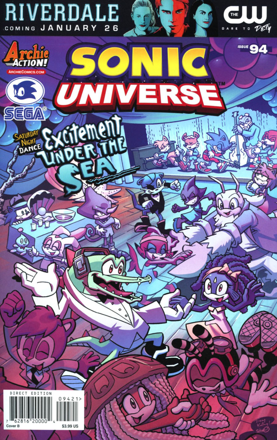 Sonic Universe #94 Cover B Variant Tracy Yardley Cover