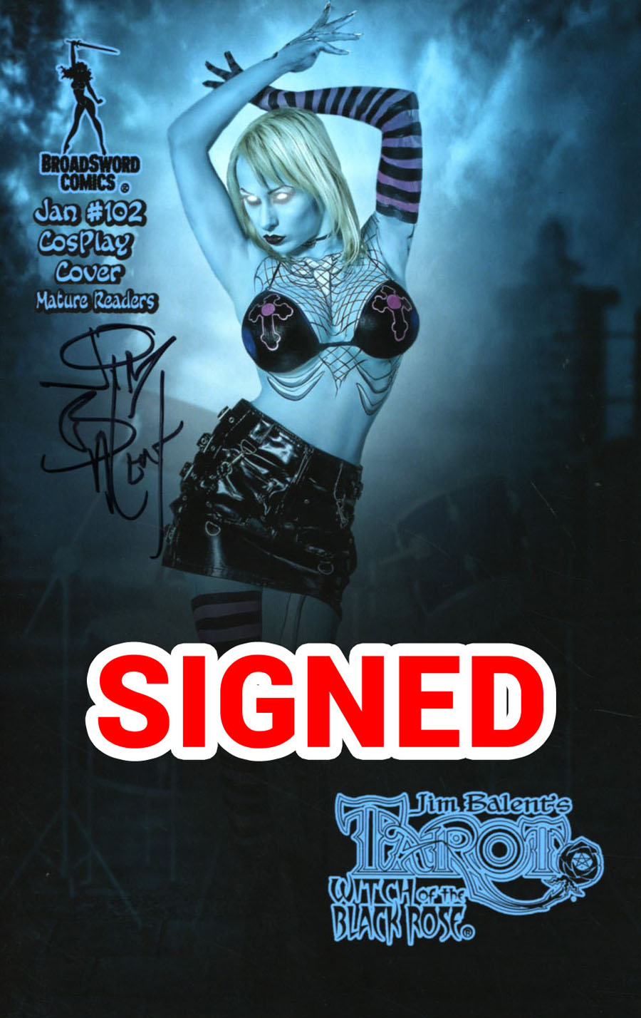 Tarot Witch Of The Black Rose #102 Cover E Variant Photo Cosplay Cover