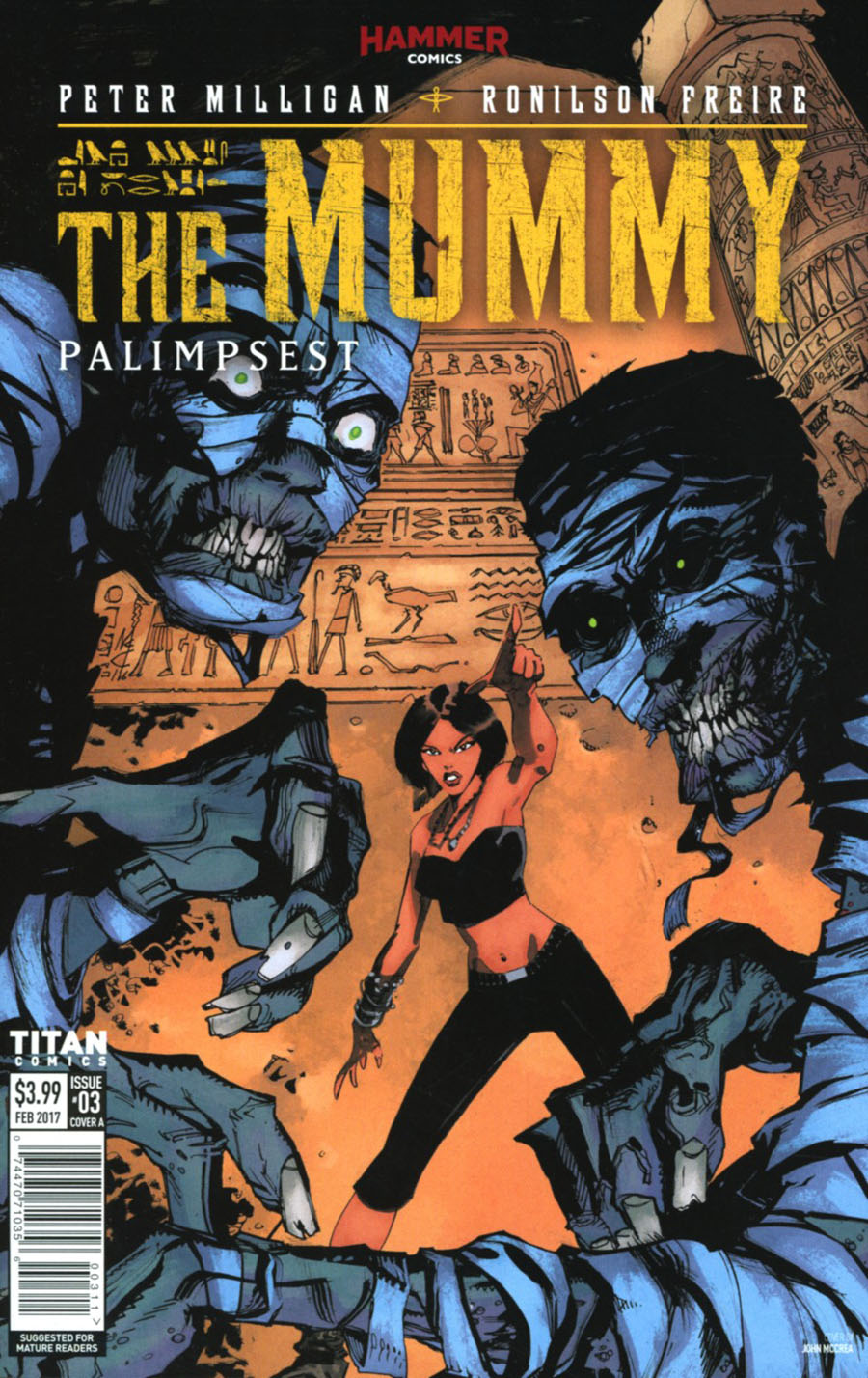 Mummy #3 Cover A Regular John McCrea Cover