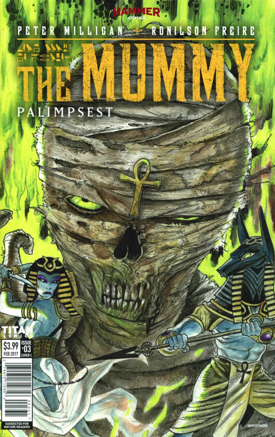 Mummy #3 Cover C Variant David Hitchcock Cover