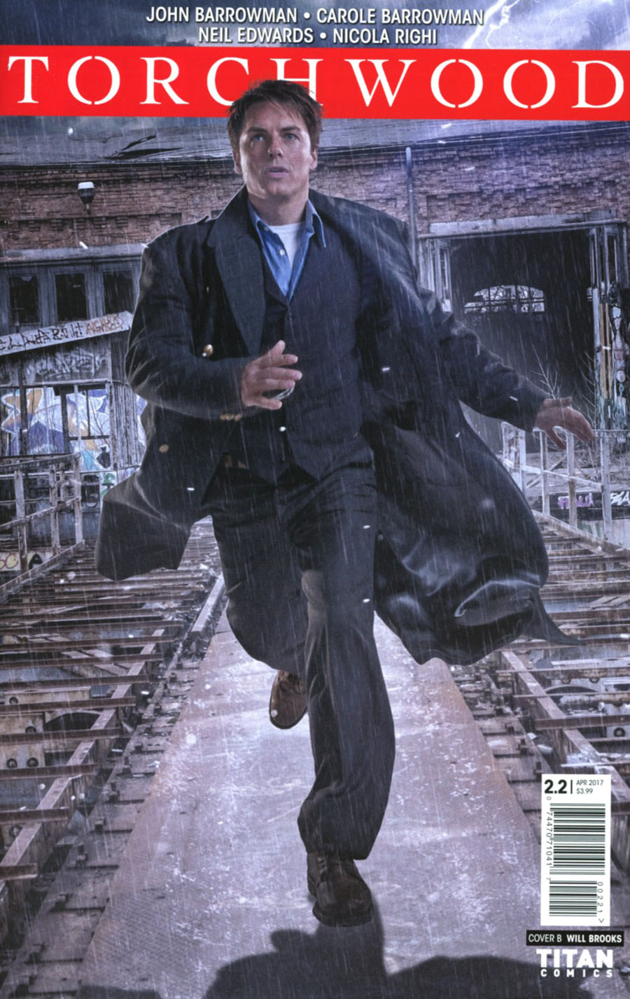 Torchwood Vol 3 #2 Cover B Variant Photo Cover