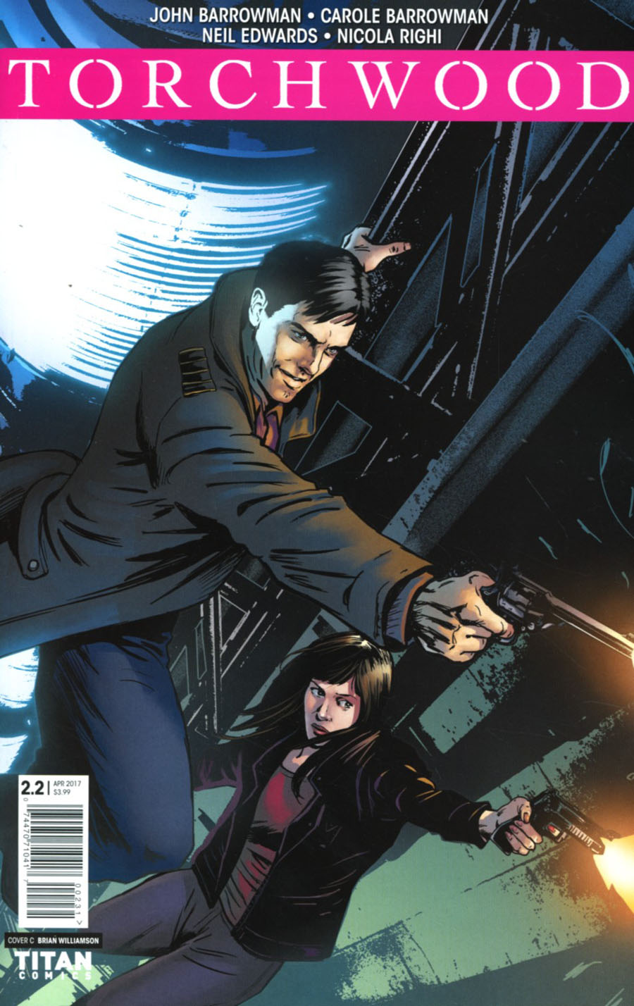 Torchwood Vol 3 #2 Cover C Variant Brian Williamson Cover