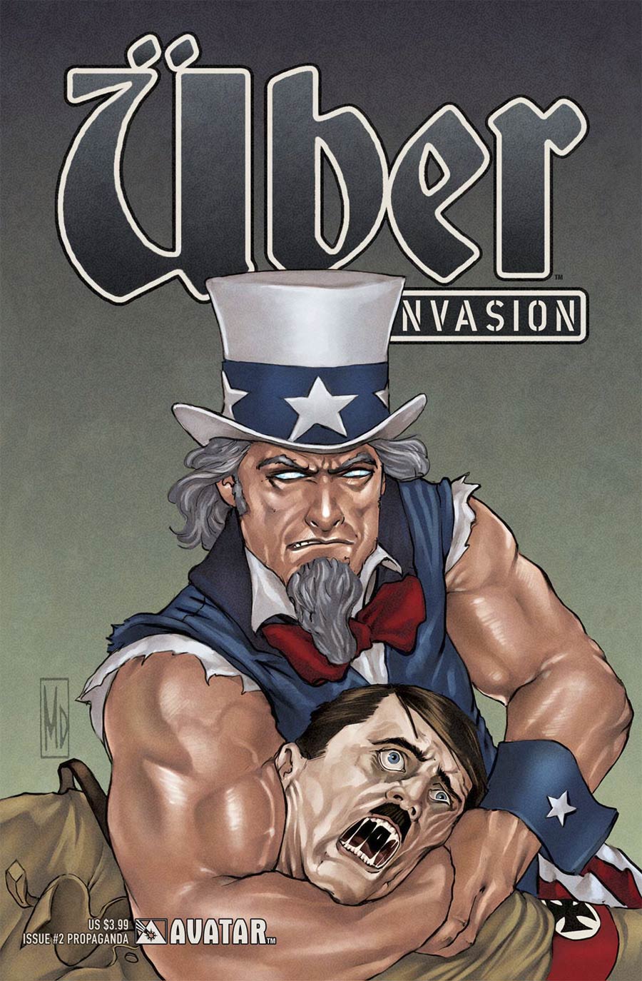 Uber Invasion #2 Cover E Propaganda Poster Cover