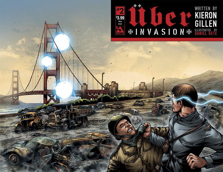 Uber Invasion #2 Cover B Wraparound Cover