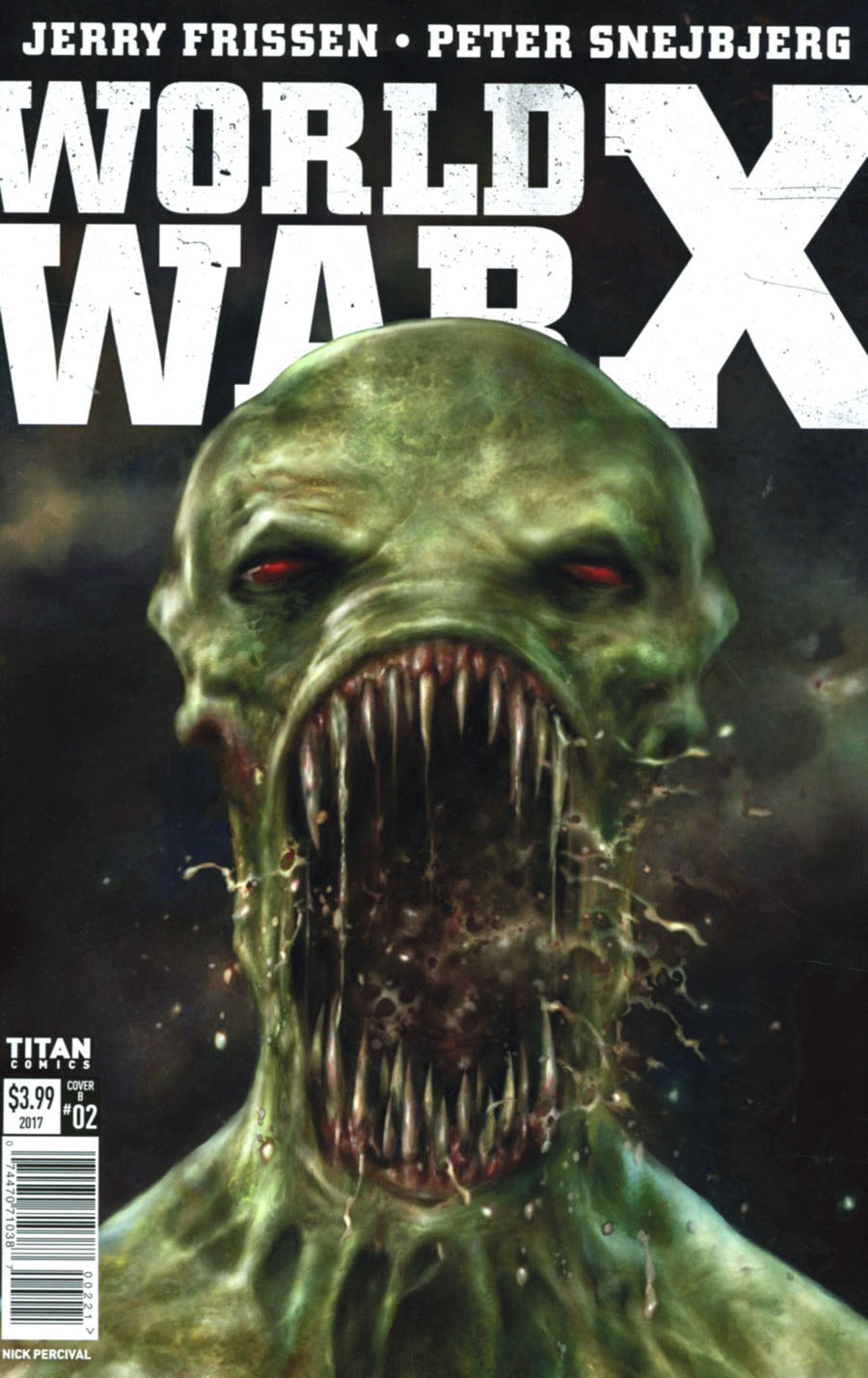 World War X #2 Cover B Variant Nick Percival Cover
