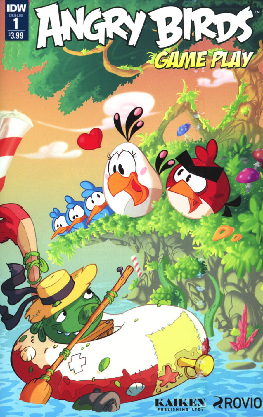 Angry Birds Comics Game Play #1 Cover A Regular Ciro Cangiolosi Cover