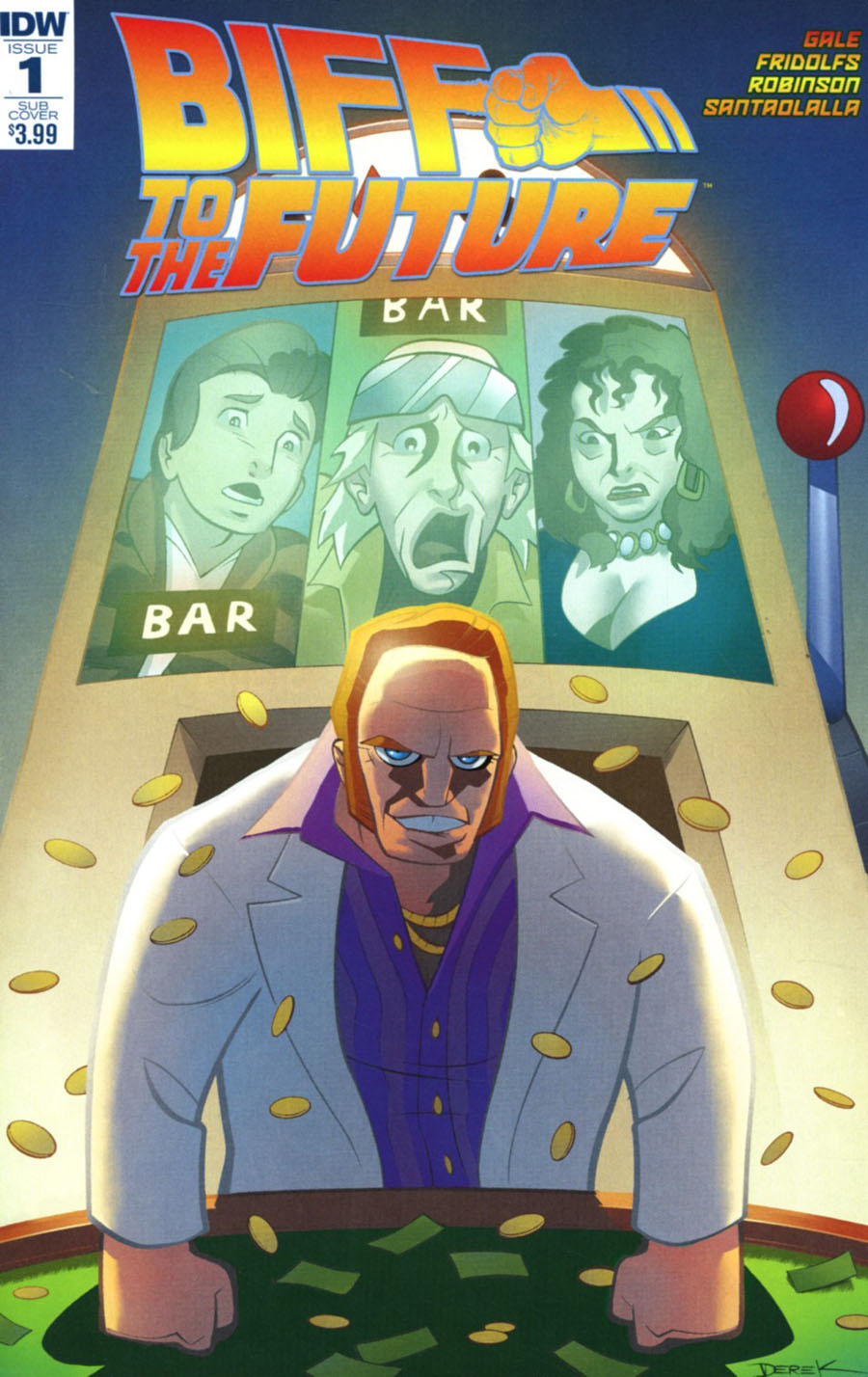 Back To The Future Biff To The Future #1 Cover B Variant Derek Fridolfs Subscription Cover