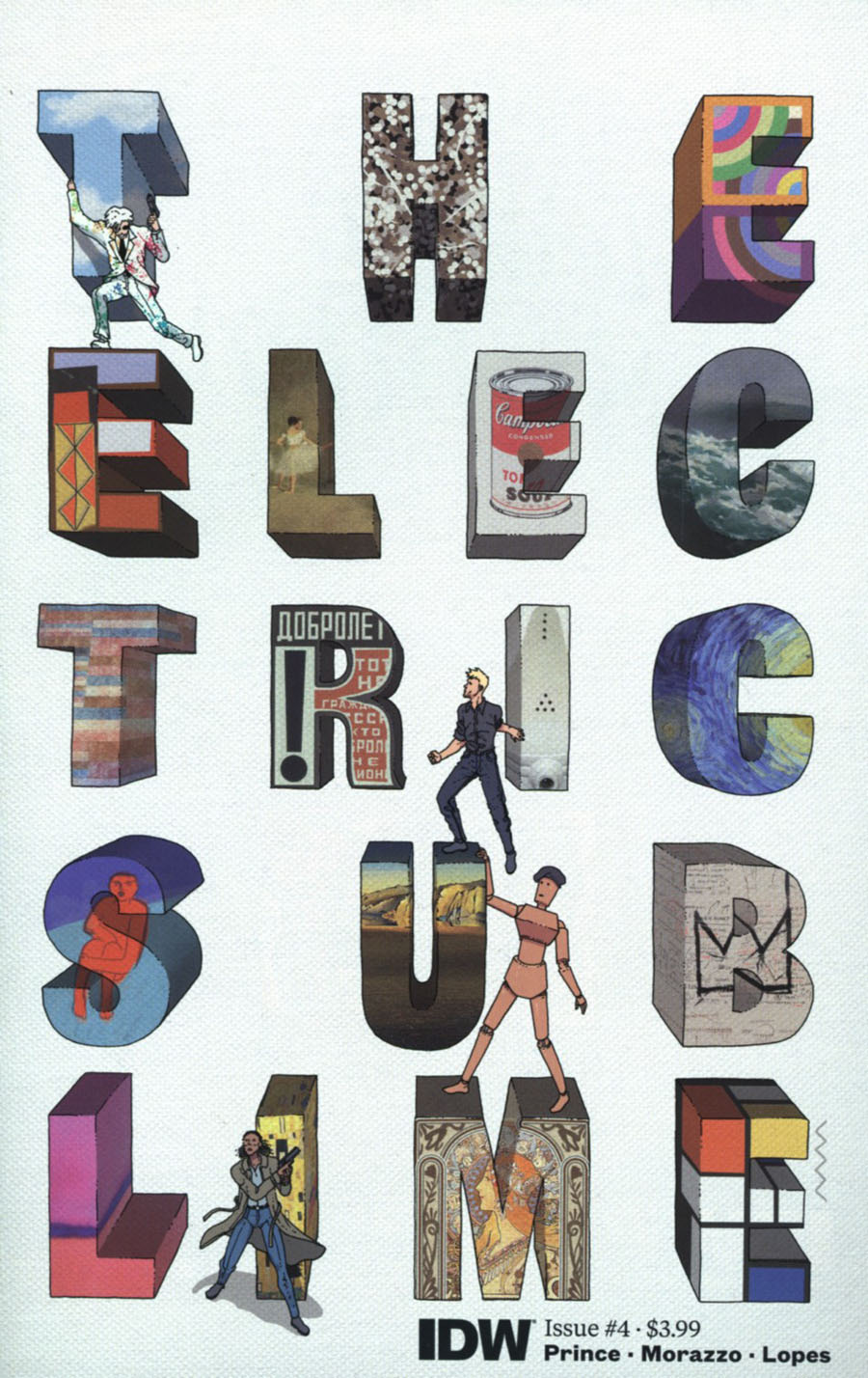 Electric Sublime #4 Cover A Regular Martin Morazzo Cover