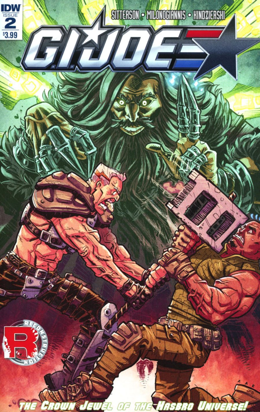 GI Joe Vol 8 #2 Cover A Regular Aaron Conley Cover