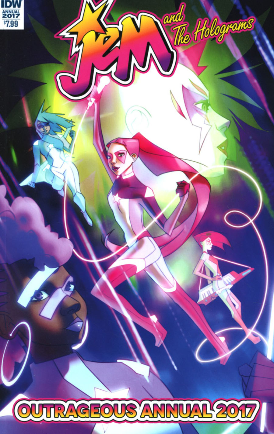 Jem And The Holograms Annual 2017 Cover A Regular W Scott Forbes Cover