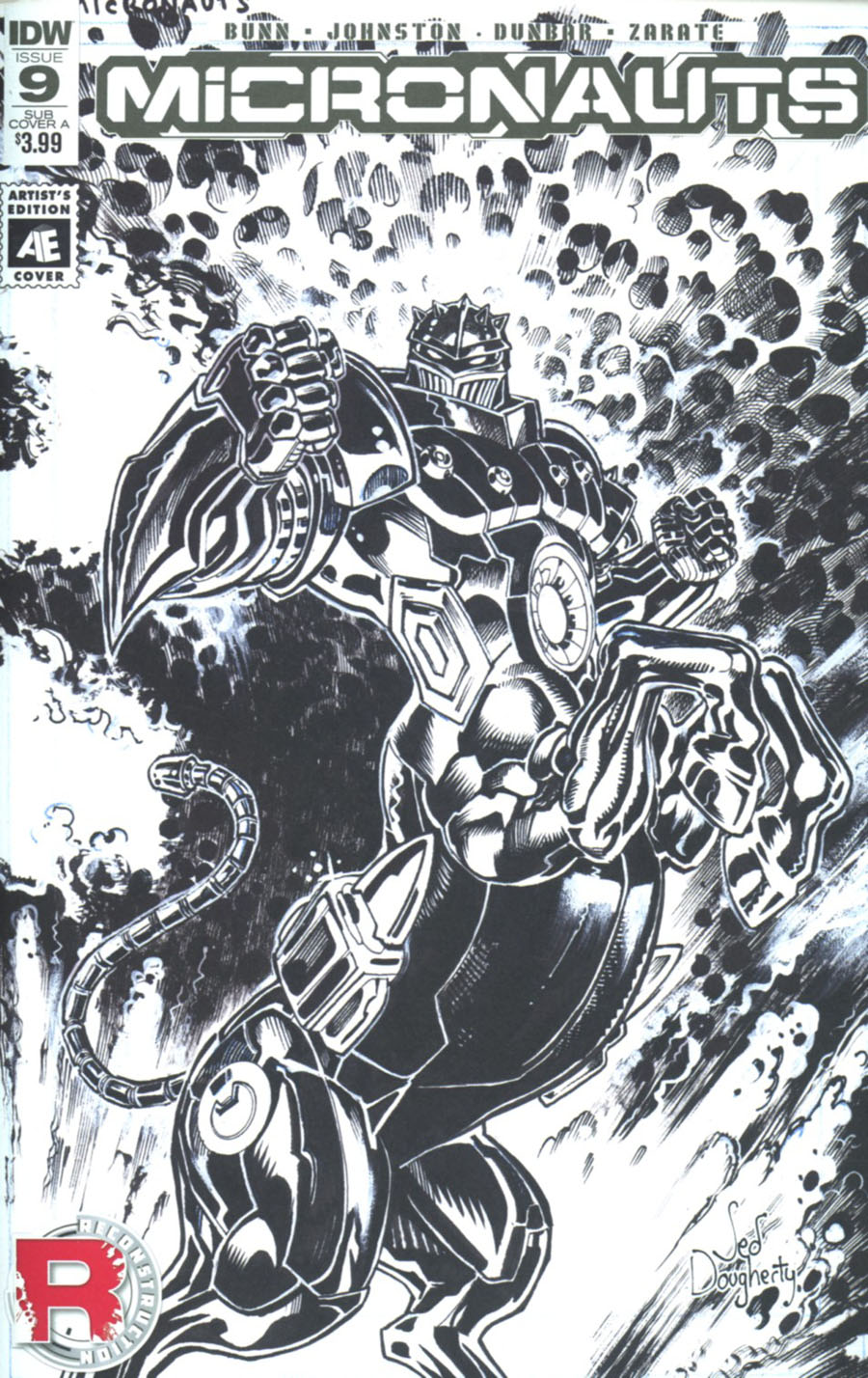 Micronauts Vol 5 #9 Cover B Variant Jed Dougherty Artists Edition Cover