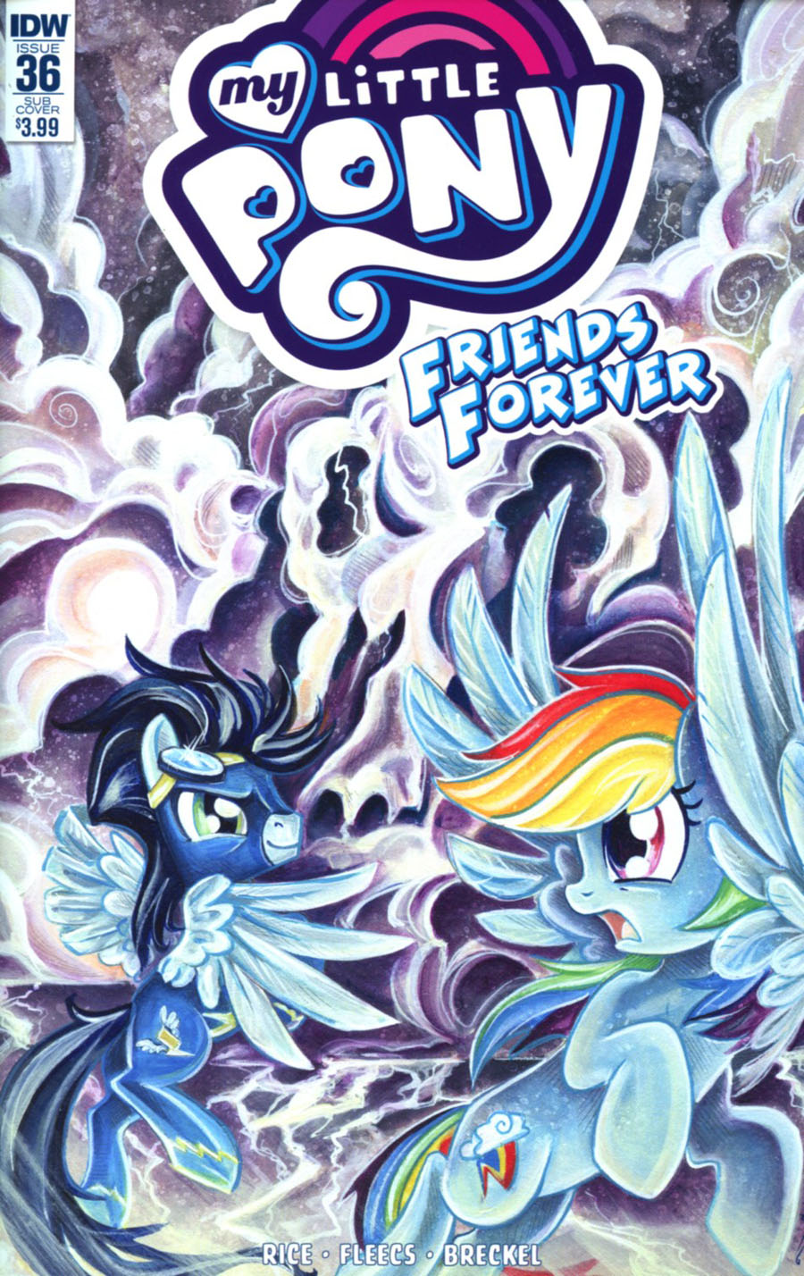 My Little Pony Friends Forever #36 Cover B Variant Sara Richard Subscription Cover