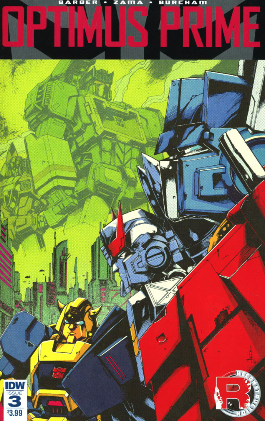Optimus Prime #3 Cover A Regular Kei Zama Cover