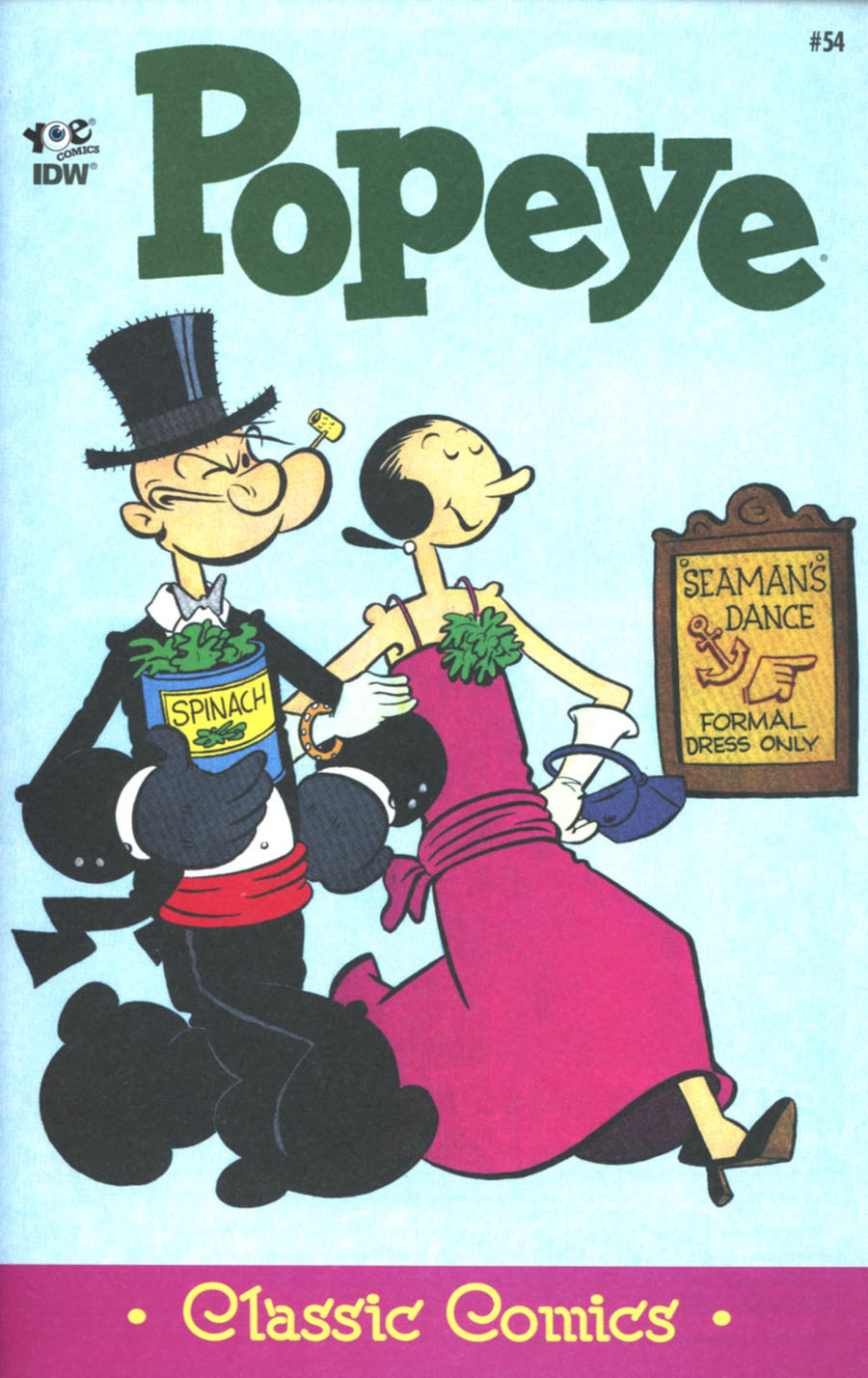 Classic Popeye #54 Cover A Regular Bud Sagendorf Cover