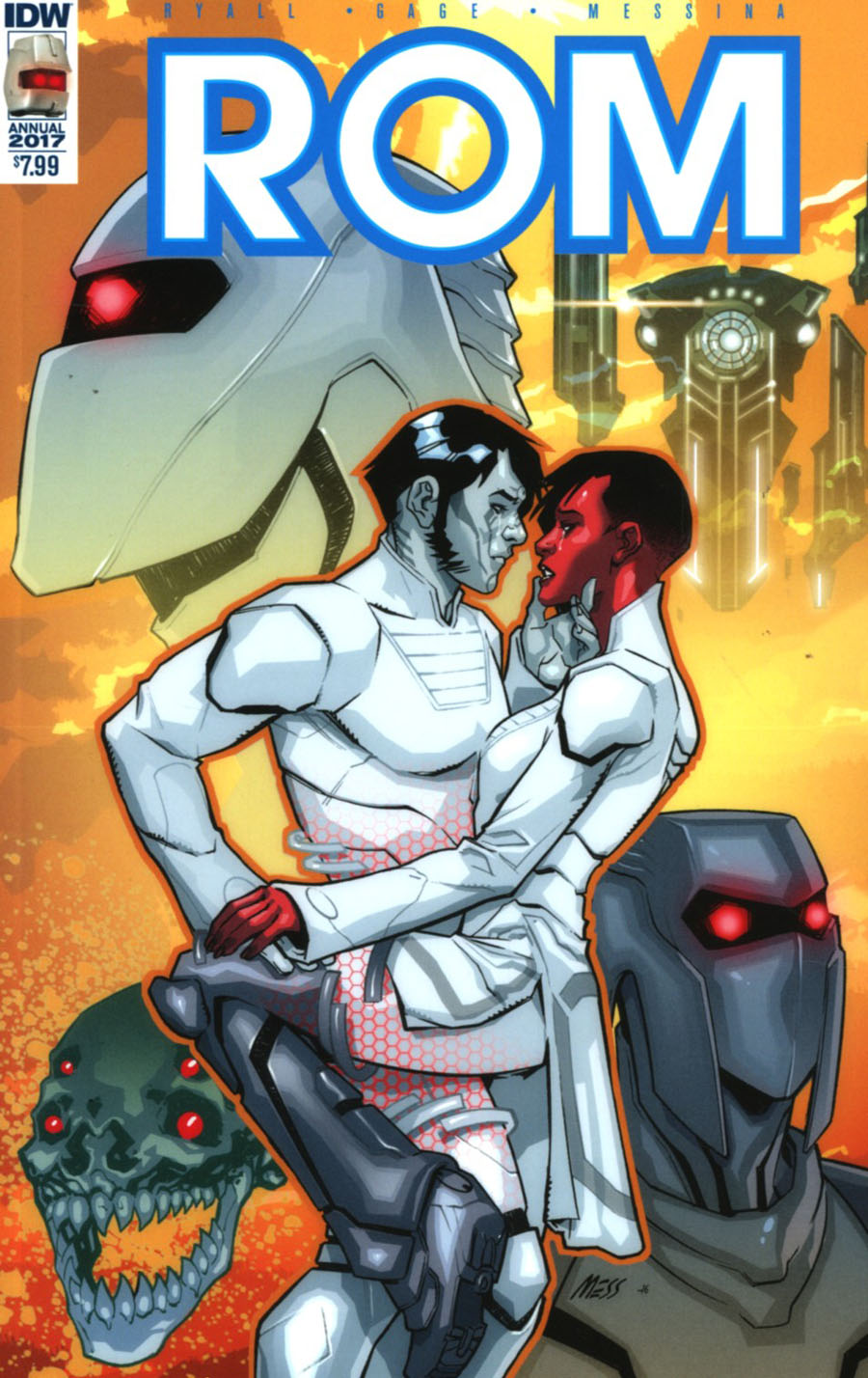 ROM Vol 2 Annual 2017 Cover A Regular David Messina Cover