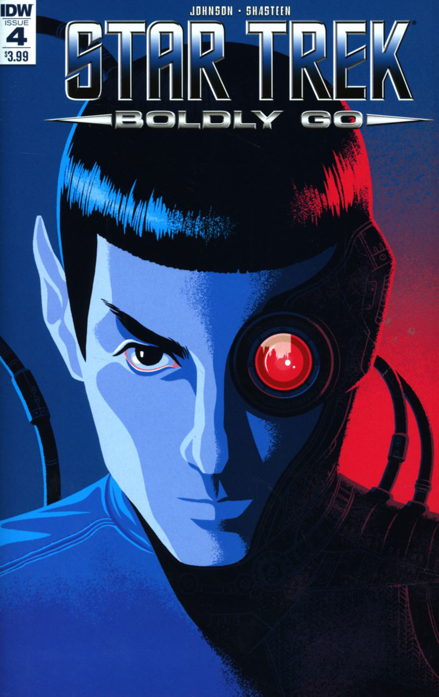 Star Trek Boldly Go #4 Cover A Regular George Caltsoudas Cover