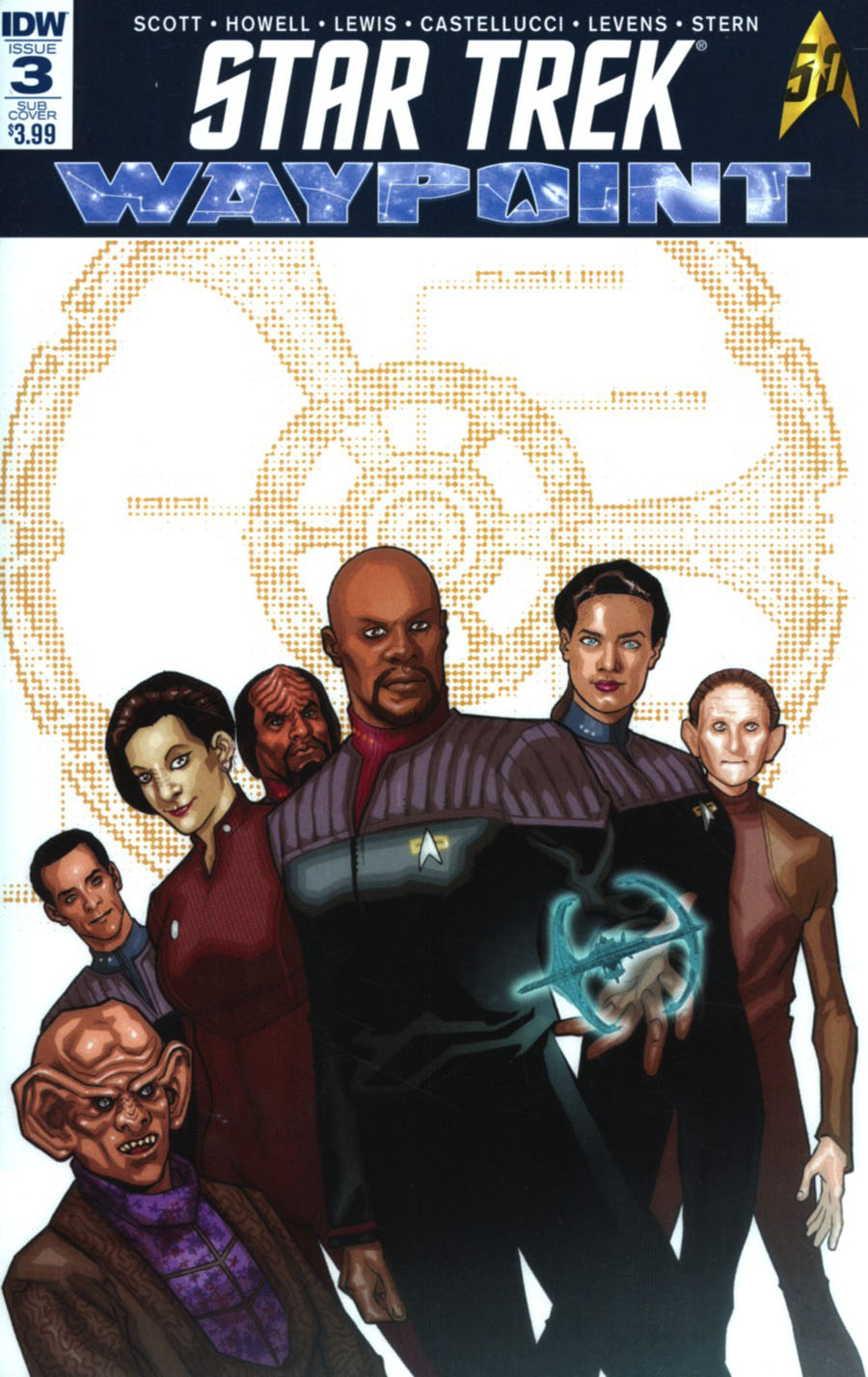 Star Trek Waypoint #3 Cover B Variant David Messina Subscription Cover