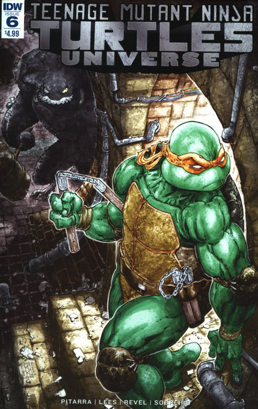 Teenage Mutant Ninja Turtles Universe #6 Cover A Regular Freddie Williams Cover