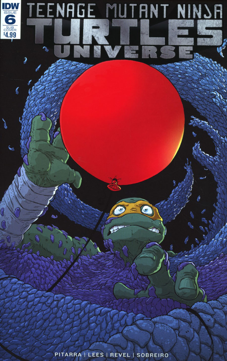 Teenage Mutant Ninja Turtles Universe #6 Cover B Variant Nick Pitarra Subscription Cover