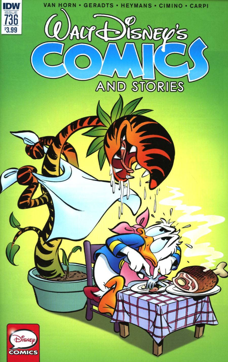 Walt Disneys Comics & Stories #736 Cover A Regular Daan Jippes & Ulrich Schroeder Cover