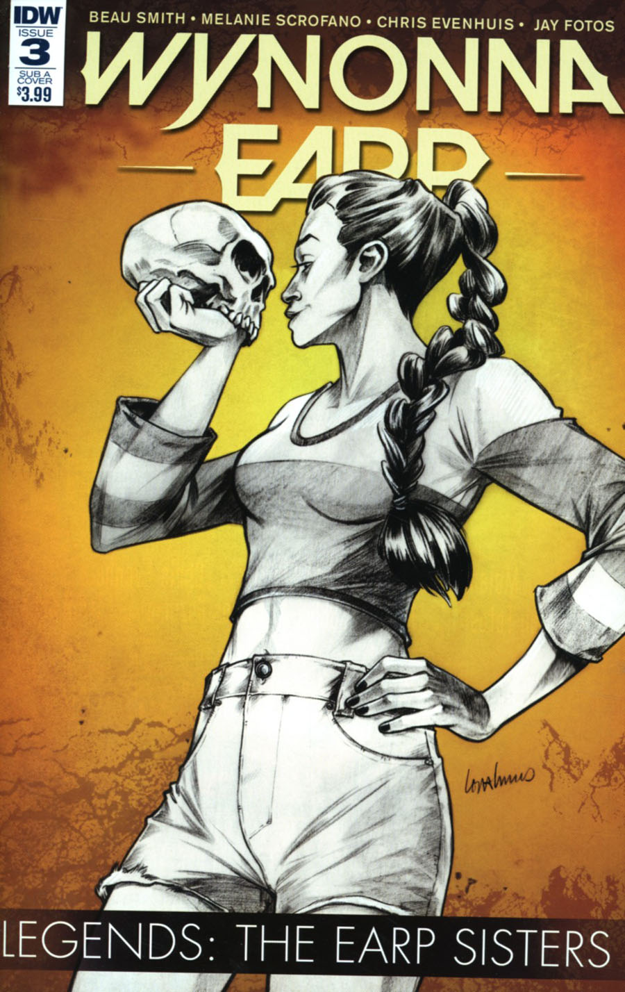 Wynonna Earp Legends #3 Earp Sisters Cover B Variant Lora Innes Subscription Cover