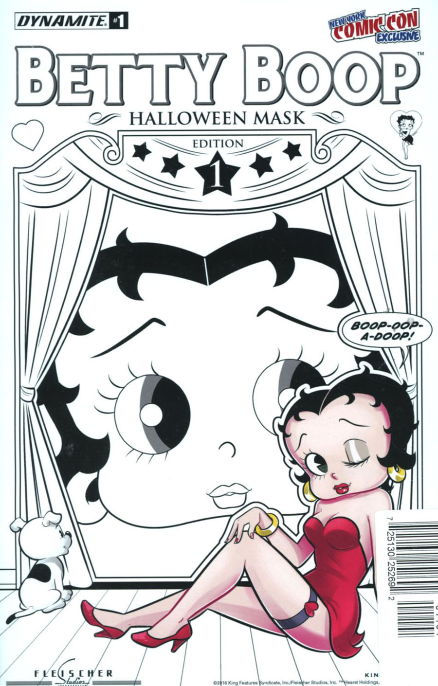 Betty Boop #1 Cover K NYCC Exclusive Gisele Lagace Variant Cover