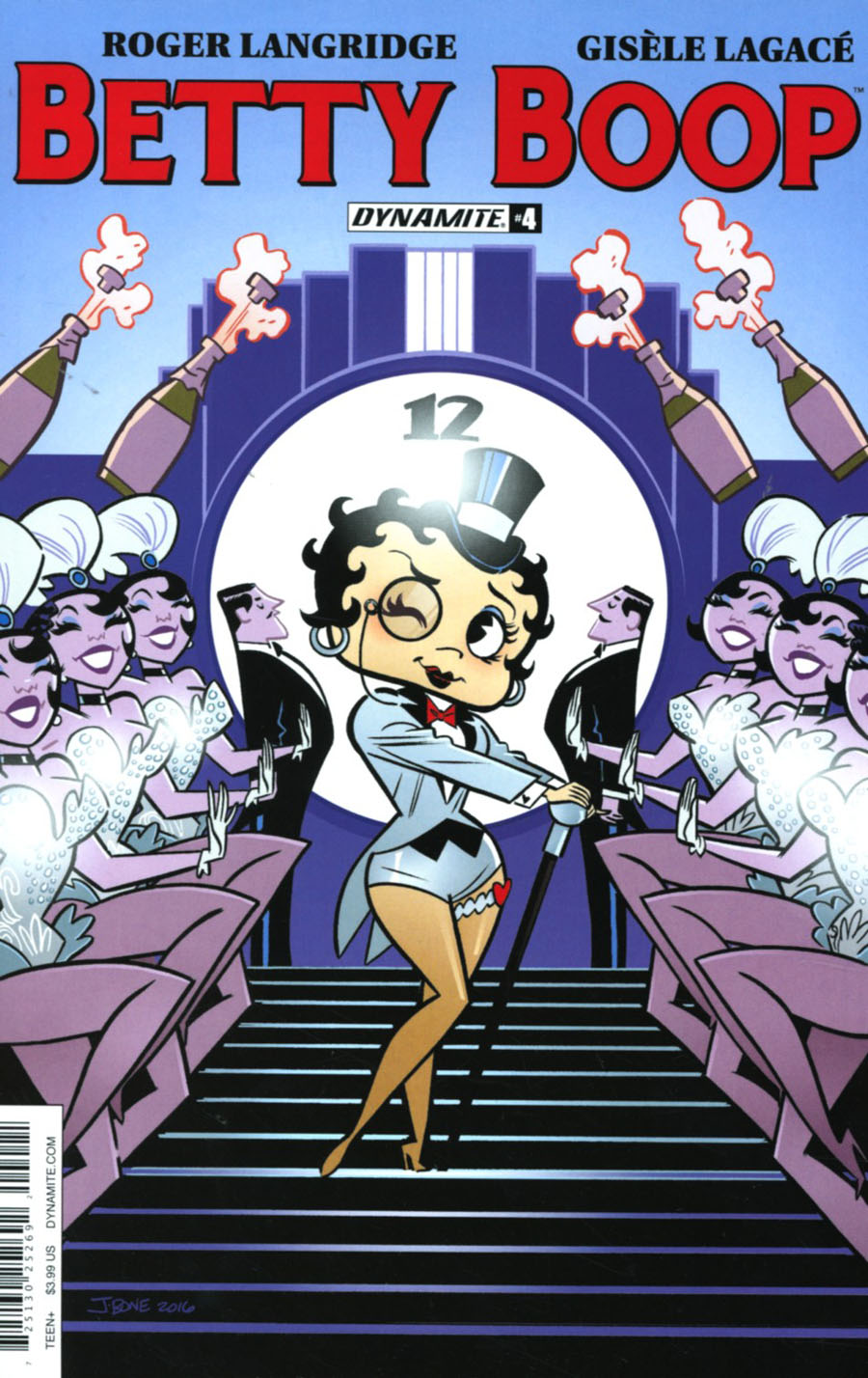 Betty Boop #4 Cover B Variant J Bone Cover