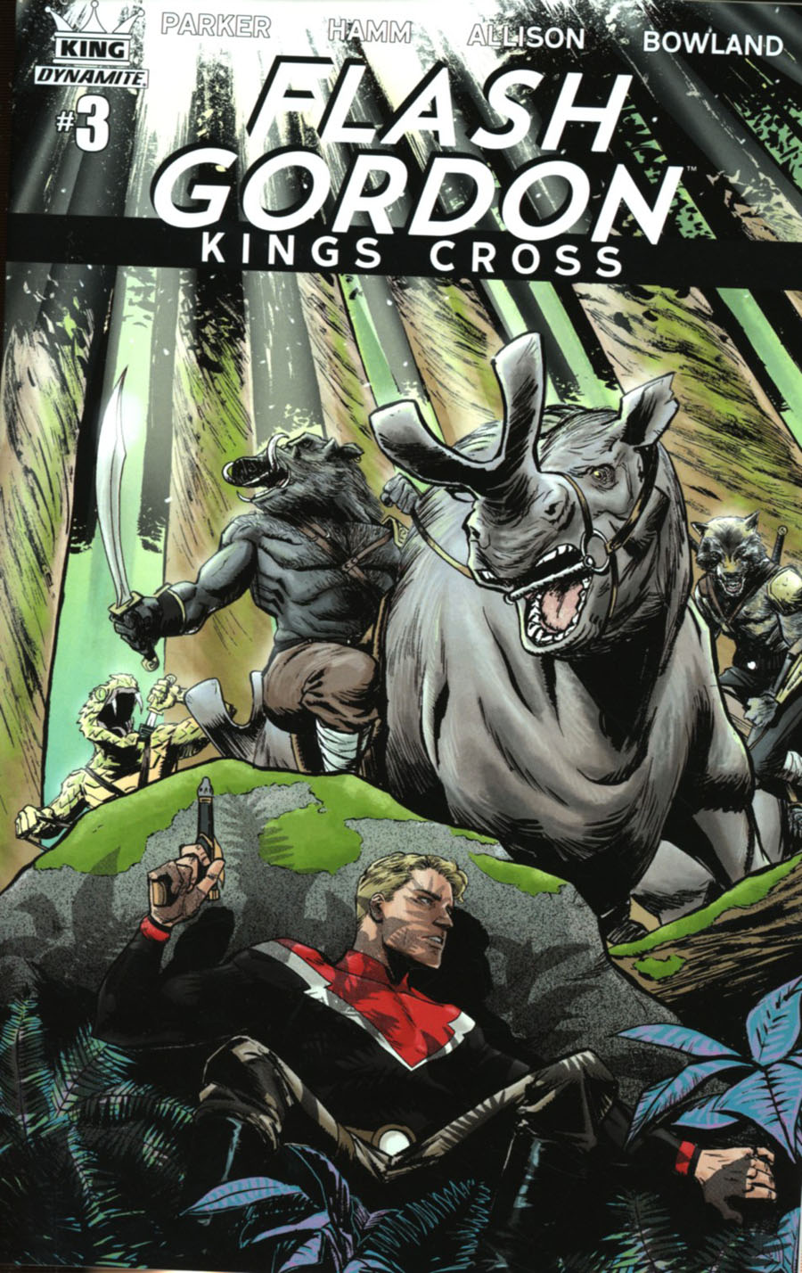 Flash Gordon Kings Cross #3 Cover B Variant Ibrahim Moustafa Cover