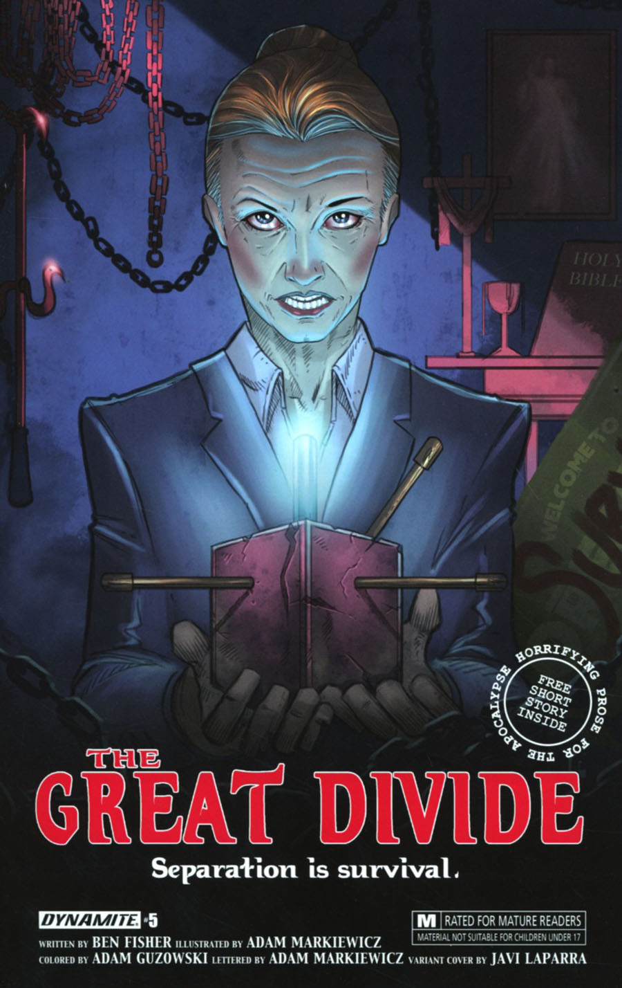 Great Divide #5 Cover B Variant Javi Laparra Homage Cover