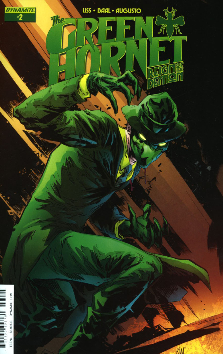 Green Hornet Reign Of The Demon #2 Cover A Regular Ken Lashley Cover