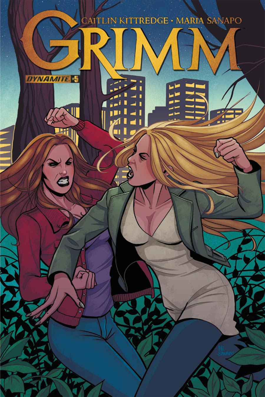 Grimm Vol 2 #5 Cover A Regular Maria Sanapo Cover
