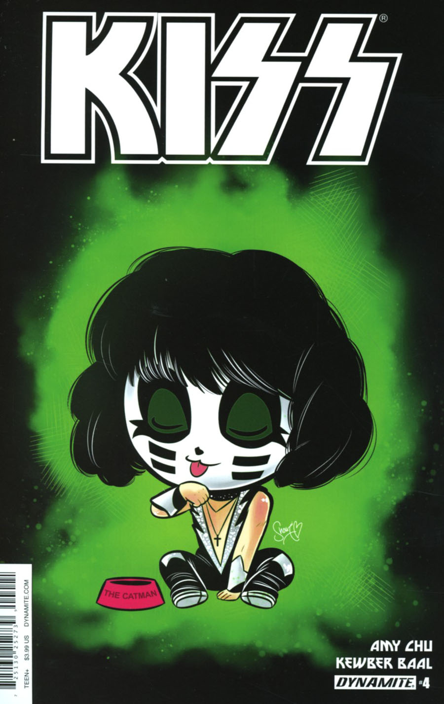 KISS Vol 3 #4 Cover B Variant Shouri Catman Emoji Cover
